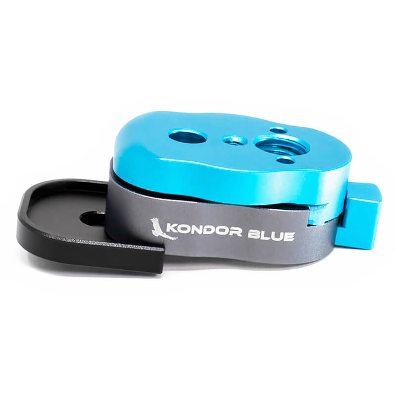 Kondor Blue SmallHD Anti-Twist Spacer for Mini Quick Release Plate